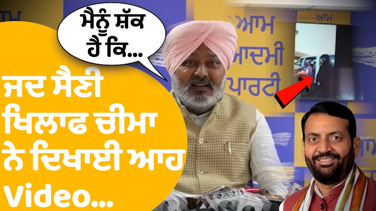 Harpal Cheema On CM Nayab Saini | ਜਦ ਸੈਣੀ ਖਿਲਾਫ ਚੀਮਾ ਨੇ ਦਿਖਾਈ ਆਹ Video...| Punjab Tak