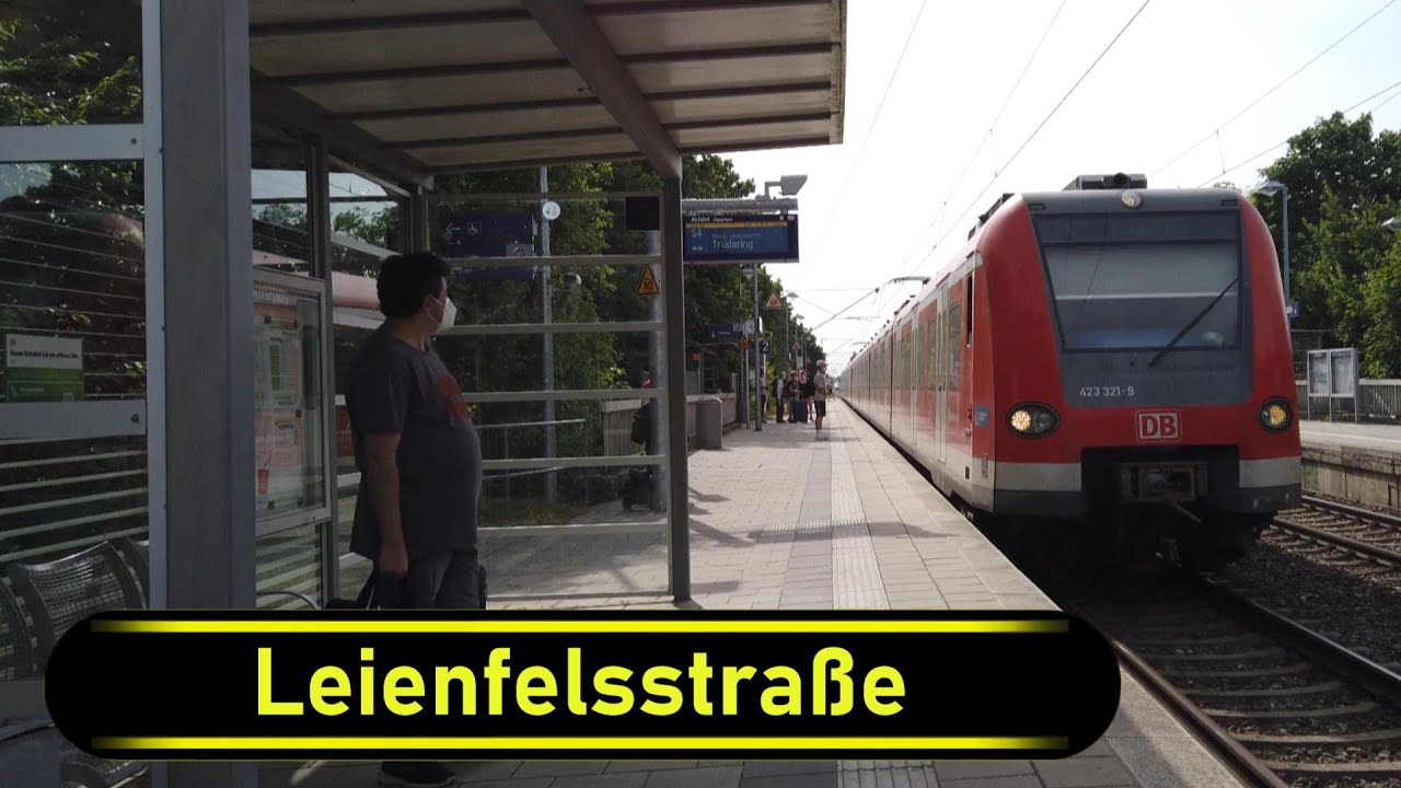 S-Bahn Station Leienfelsstraße - Munich 🇩🇪 - Walkthrough 🚶