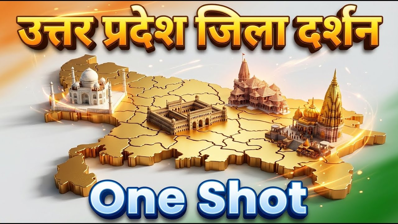 UP जिला दर्शन One Shot | Uttar Pradesh District GK | UPPSC | UP Police | All UP Exams #upgk
