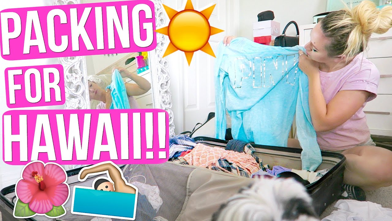 PACKING FOR HAWAII!!!!