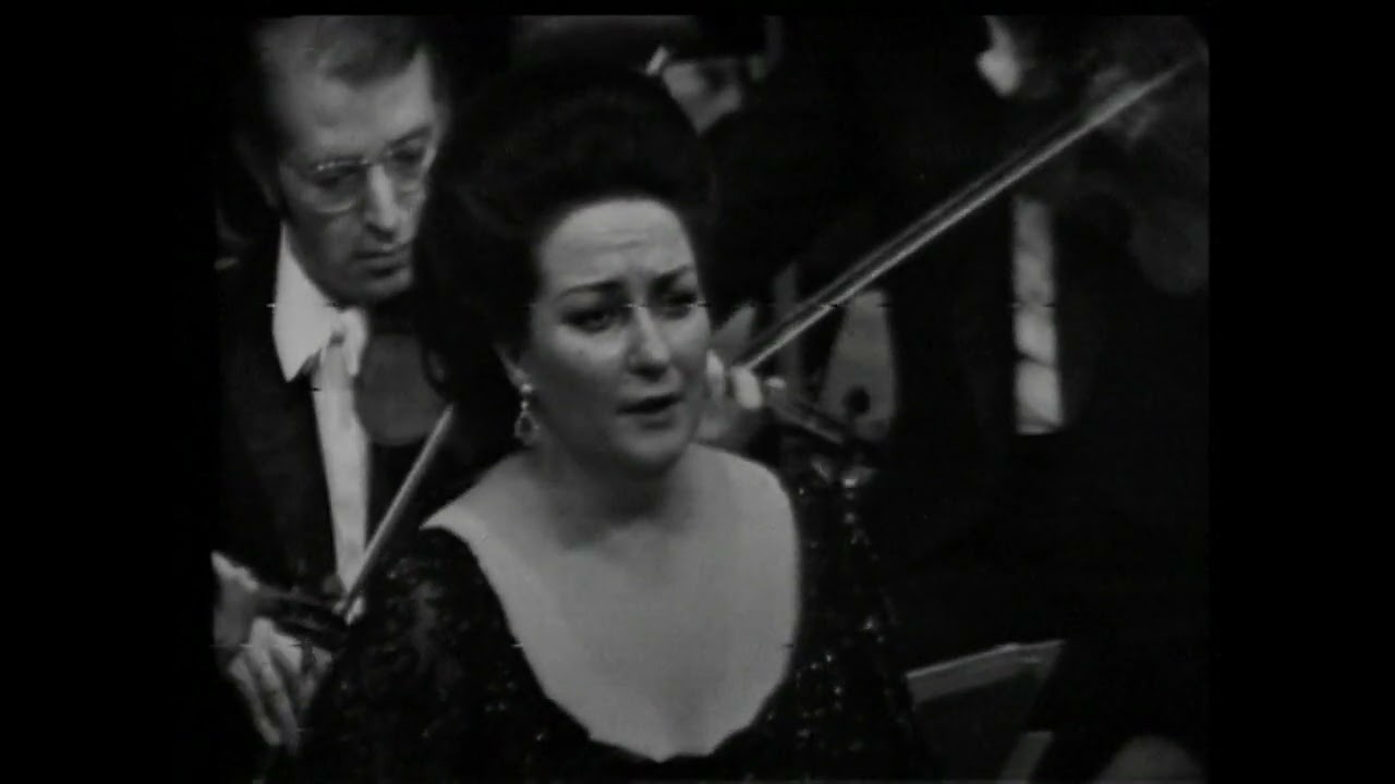 'Ah, dagli scanni eterei' de la ópera Aroldo (Verdi) interpretada por Monserrat Caballé