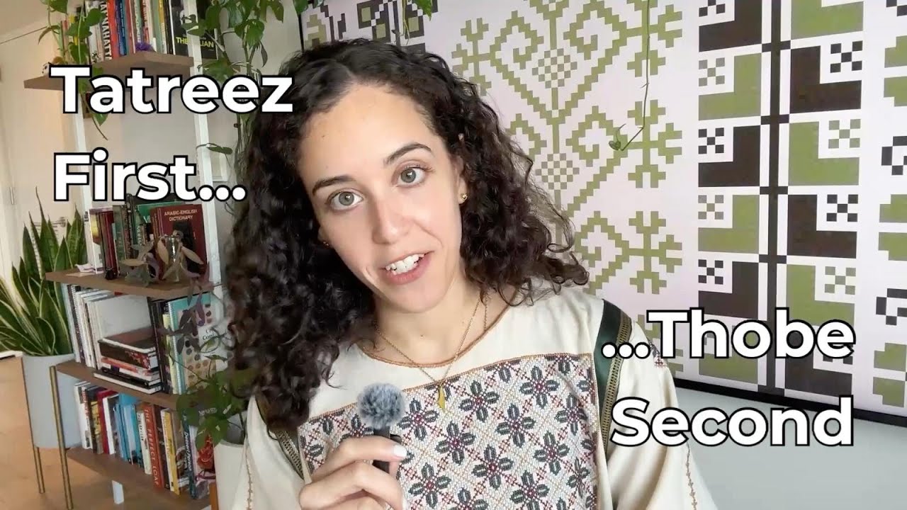 How to Start Your Palestinian Thobe and ACTUALLY Finish It