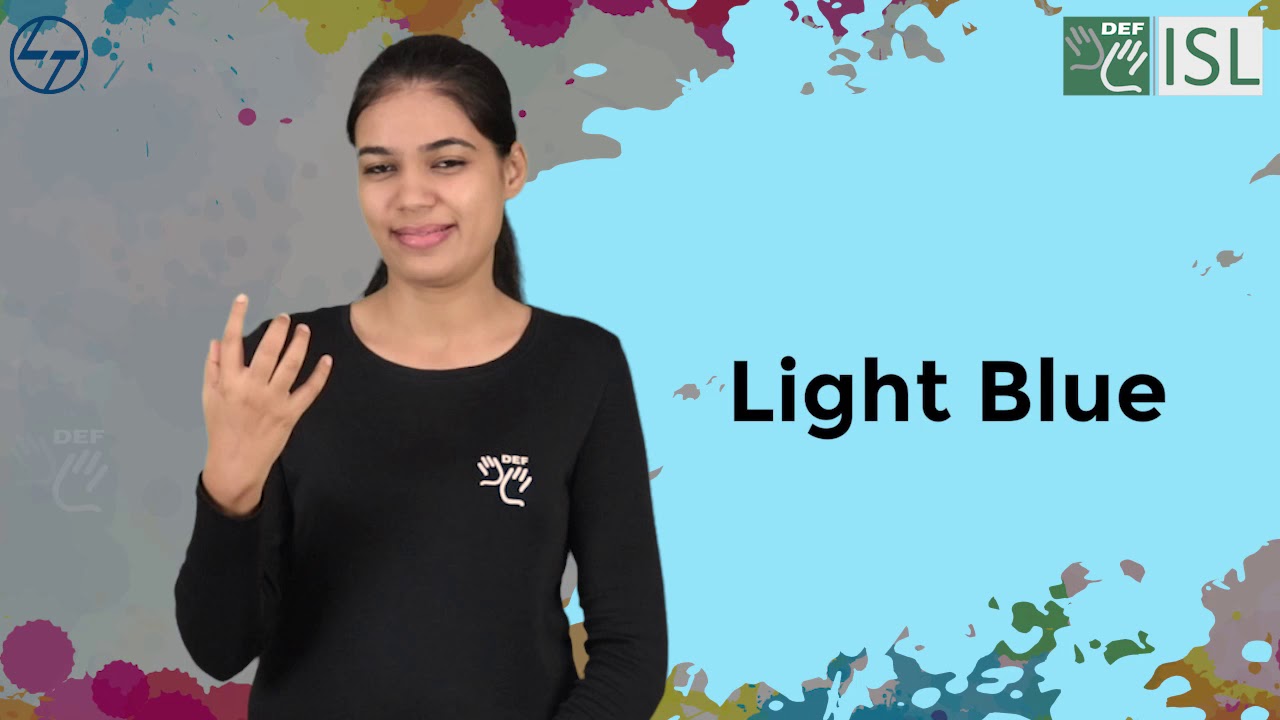 Colour (Indian Sign Language)