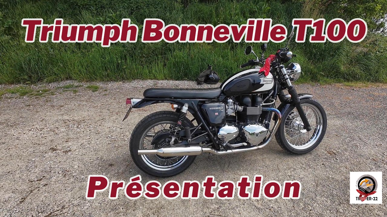 Présentation de Bonnie - Triumph Bonneville T100 2011
