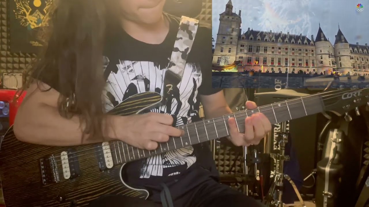 Gojira - Ah! Ça Ira (2024 Olympics opening ceremony guitar cover)