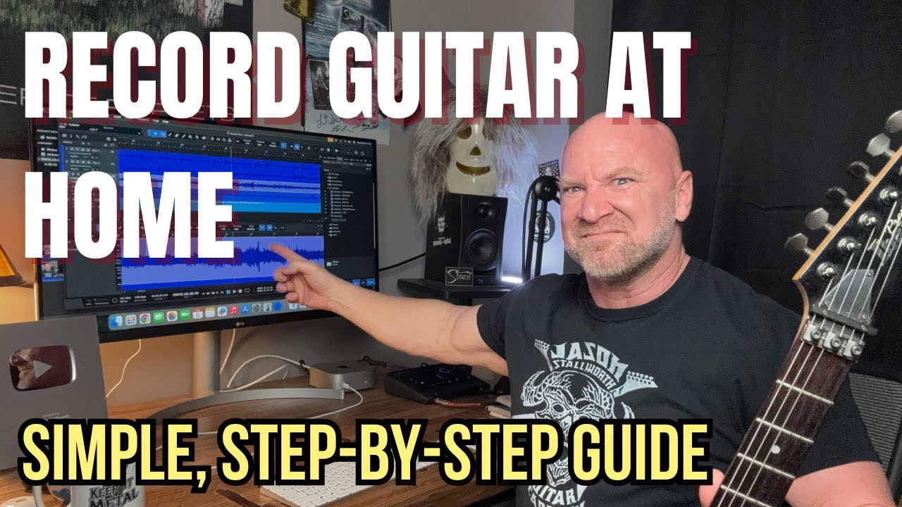 How I Record Metal Guitar at Home (Step-by-Step Full Mix Guide)