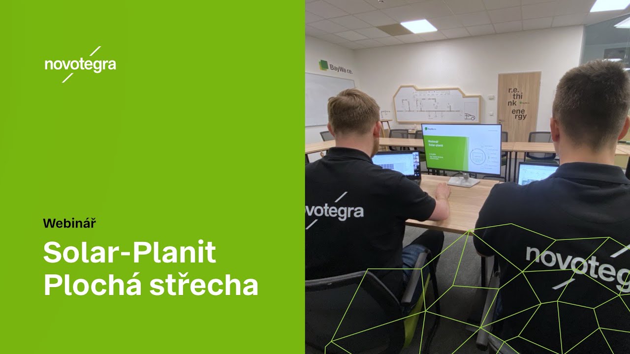 Webinář: Solar-Planit - Plochá střecha
