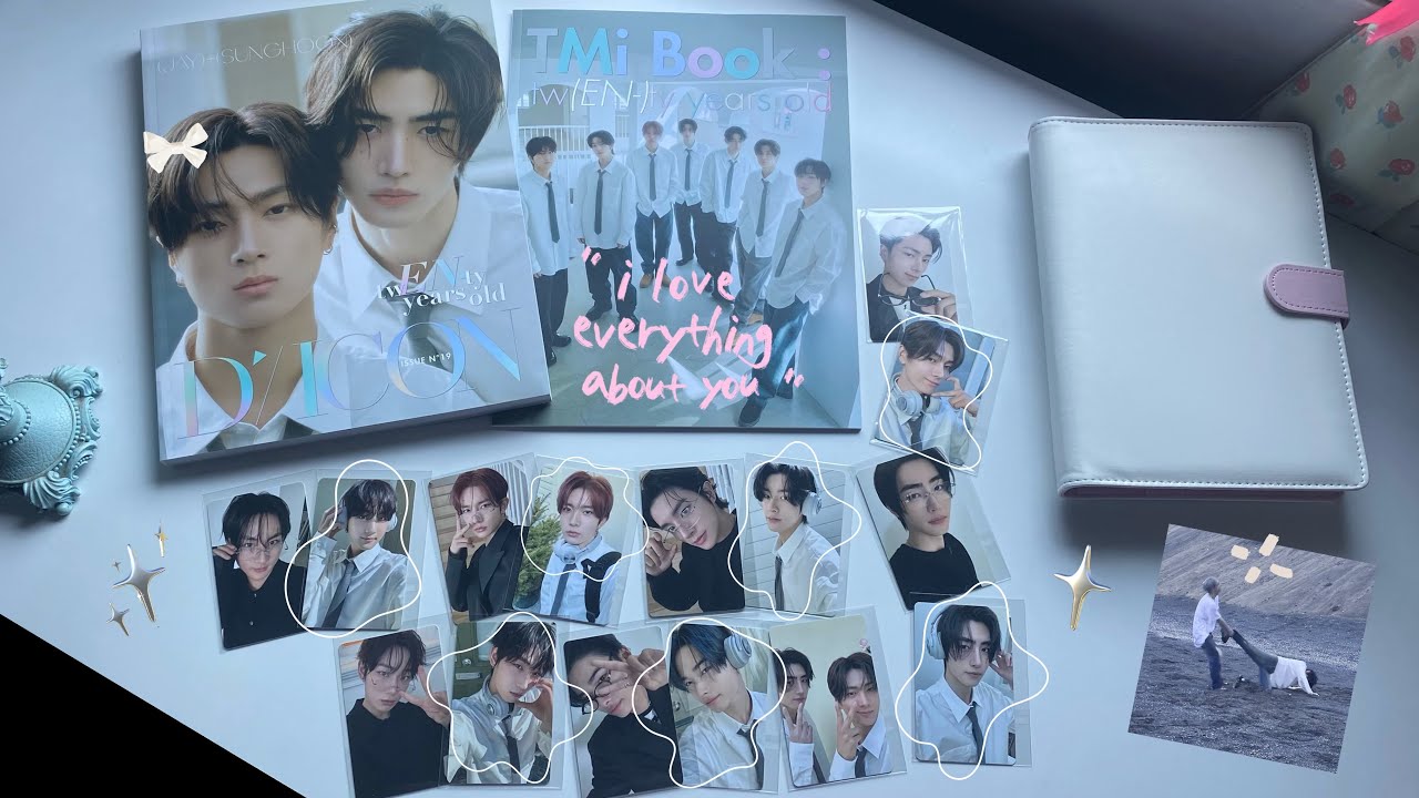 *🎧✧˚ Enhypen Dicon Issue N°19 Unboxing (Jay+Sunghoon)˚.🎀༘⋆