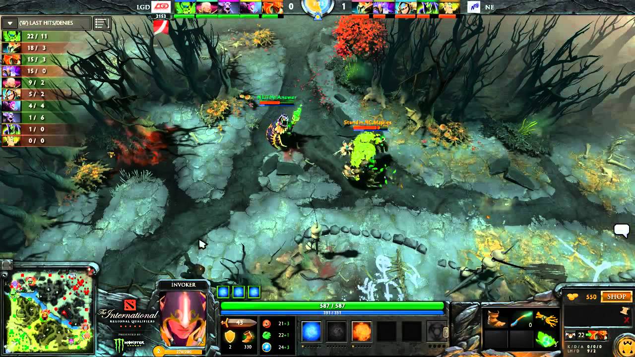 LGD vs New Element - The International 4 Dota 2 Qualifiers - @LuminousInverse @Pyrionflax