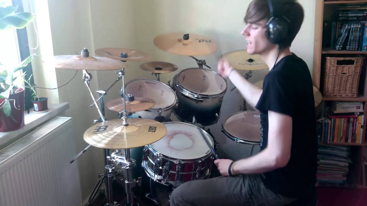 Alesana - 'Ambrosia' (Drum-Cover by JulianSprenger) [HD]