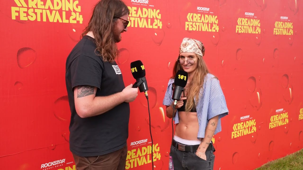 G Flip on teaching drums and Selling Sunset | Reading + Leeds 2024