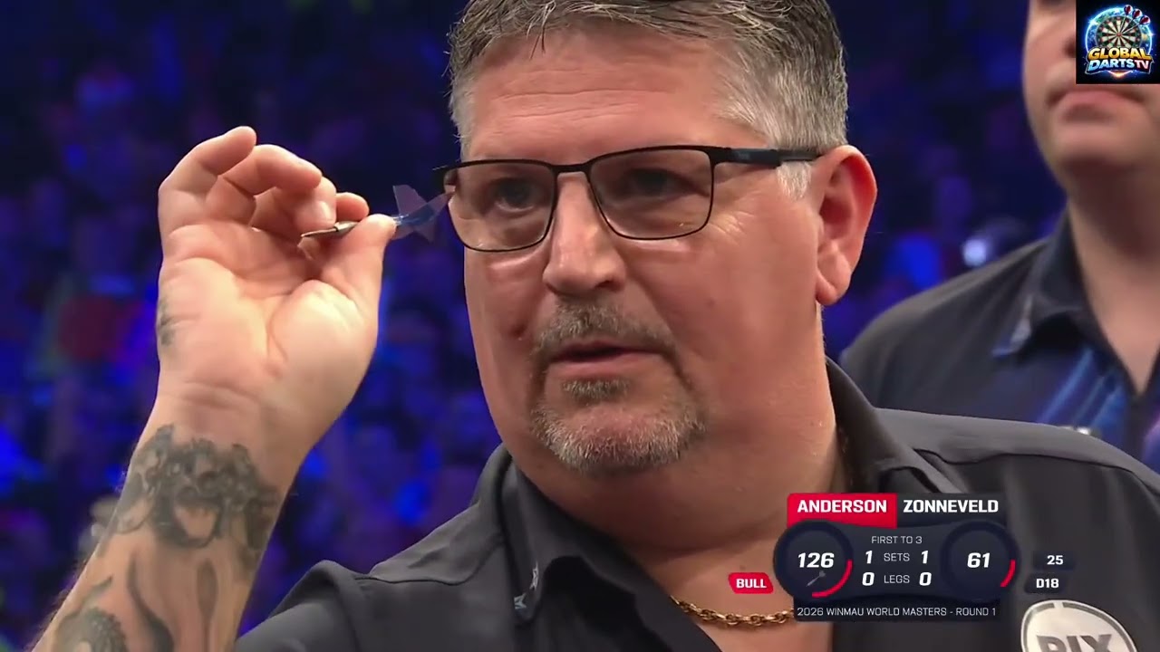 Gary Anderson vs Niels Zonneveld 2026 Winmau World Masters - Day 1