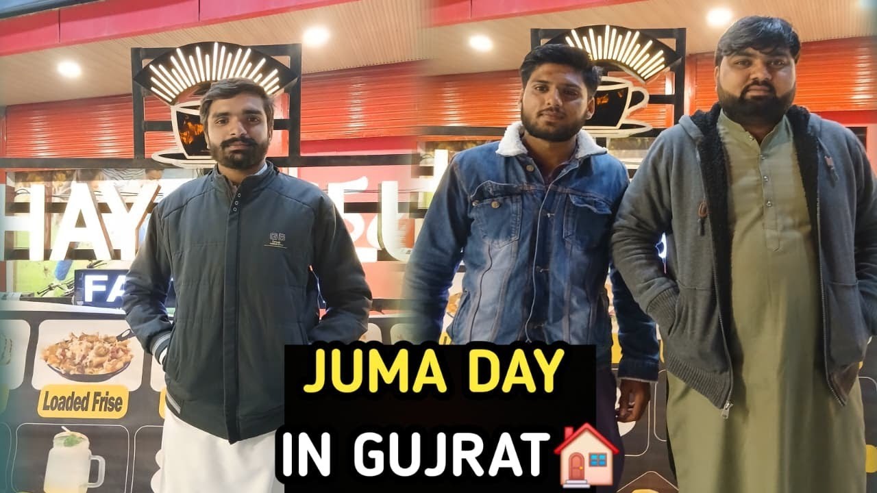 Juma day enjoy in gujrat city 🥰🏠
