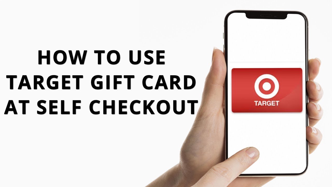 How to use Target Gift Card at Self Checkout