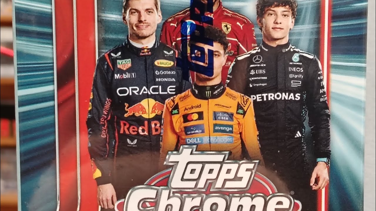2025 Topps Chrome F1 Formula One Blaster Value Box Personal Break 