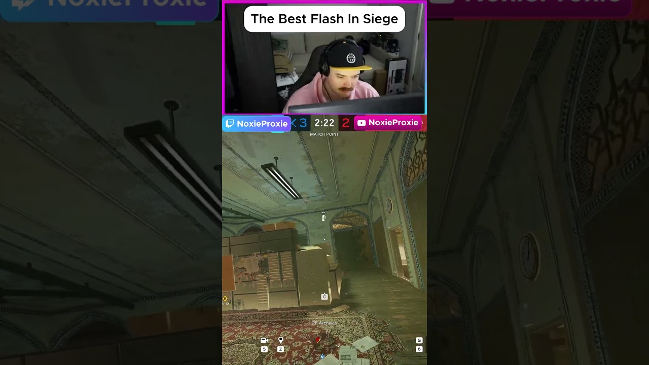 The Worst Flash Ever In Rainbow Six: Siege History #rainbowsixgame #rainbowsixsiege #r6s