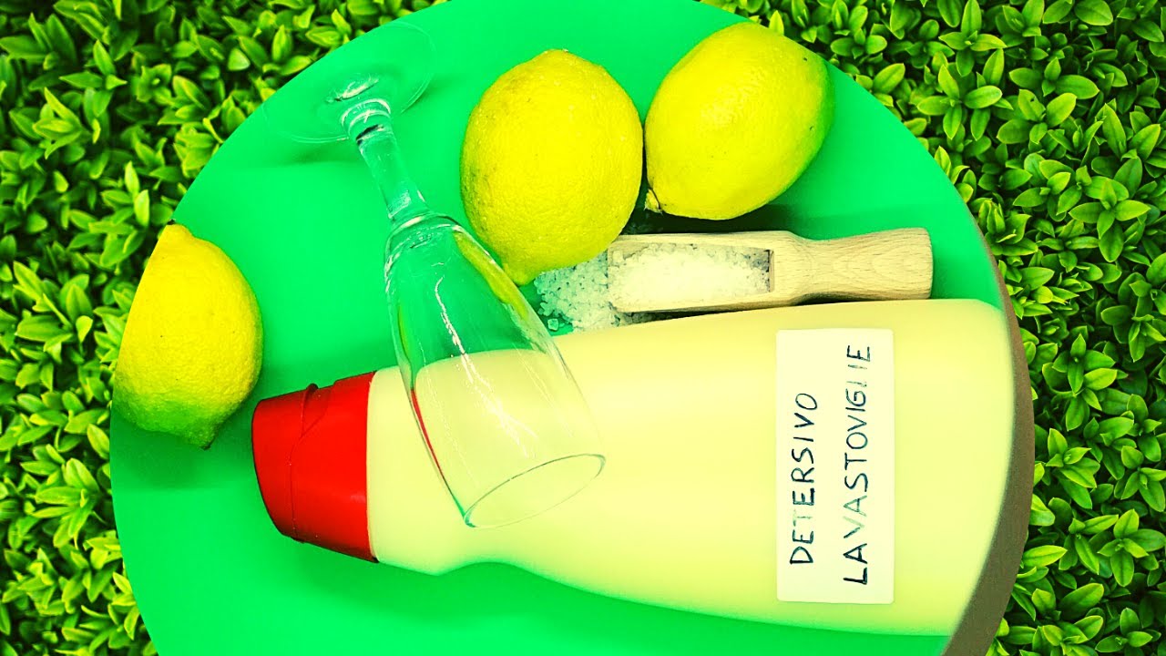 DETERSIVO LAVASTOVIGLIE ECOLOGICO ED ECONOMICO