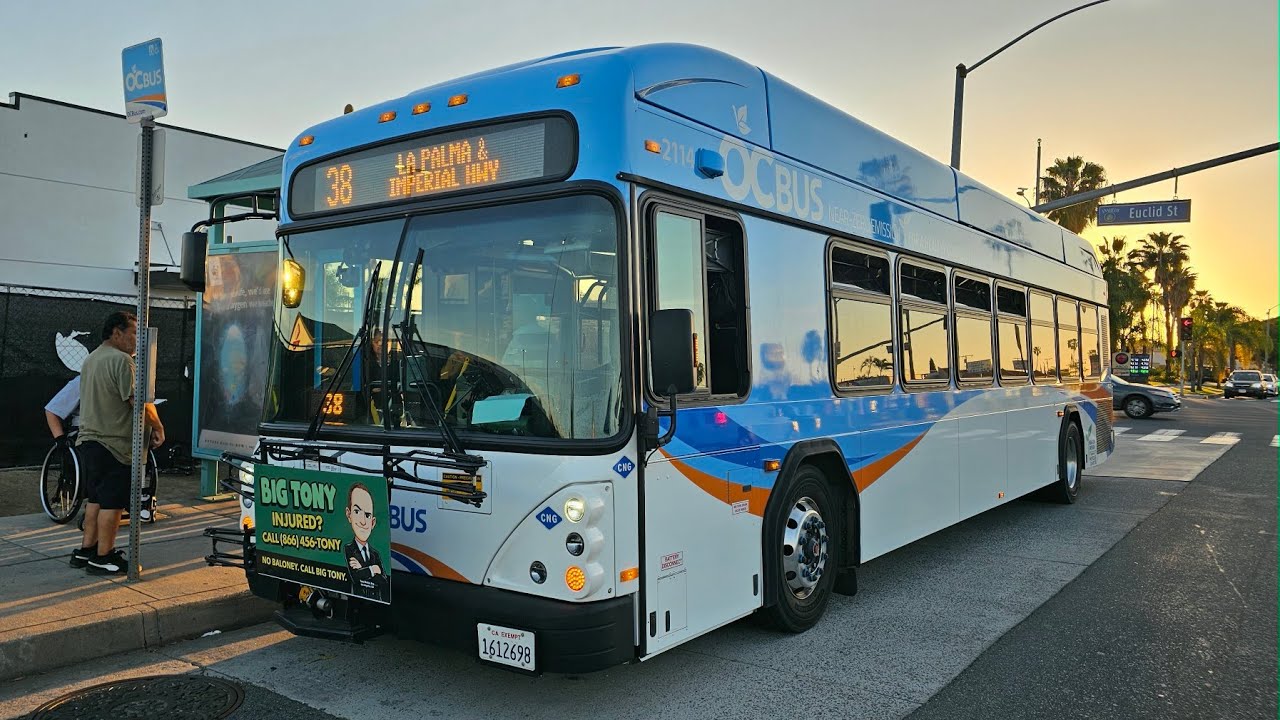 4K 60FPS: OCTA 2022 Gillig Low Floor Plus CNG 40' #2114