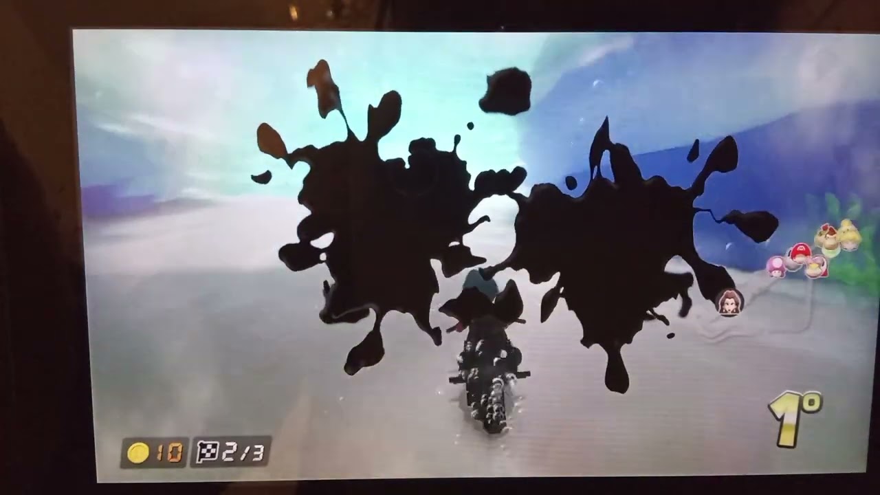 Mario Kart 8 Deluxe: Pauline in 3DS Rosalina Ice World 