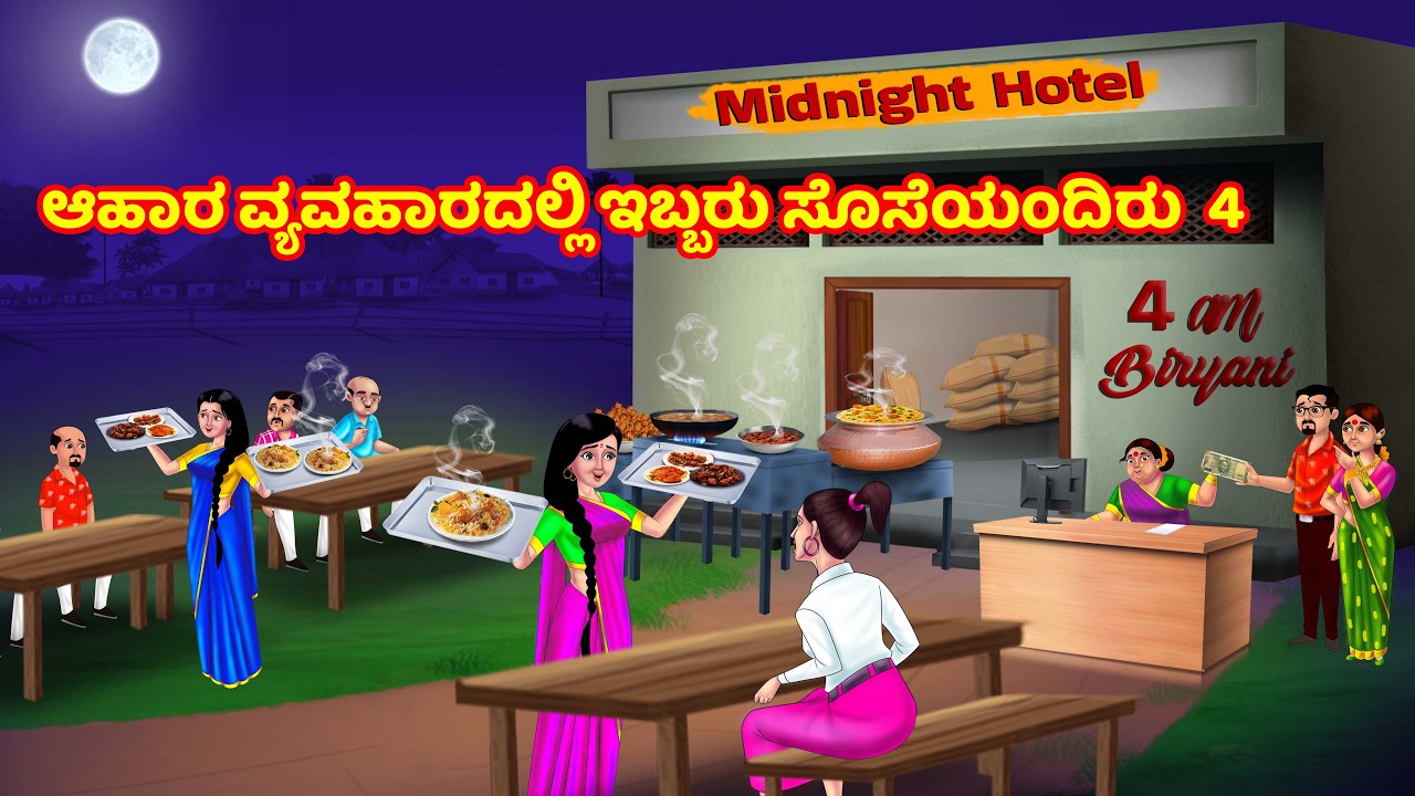 ಆಹಾರ ವ್ಯವಹಾರದಲ್ಲಿ ಇಬ್ಬರು ಸೊಸೆಯಂದಿರು 04 Atte vs sose | Kannada moral stories | Anamika kannada