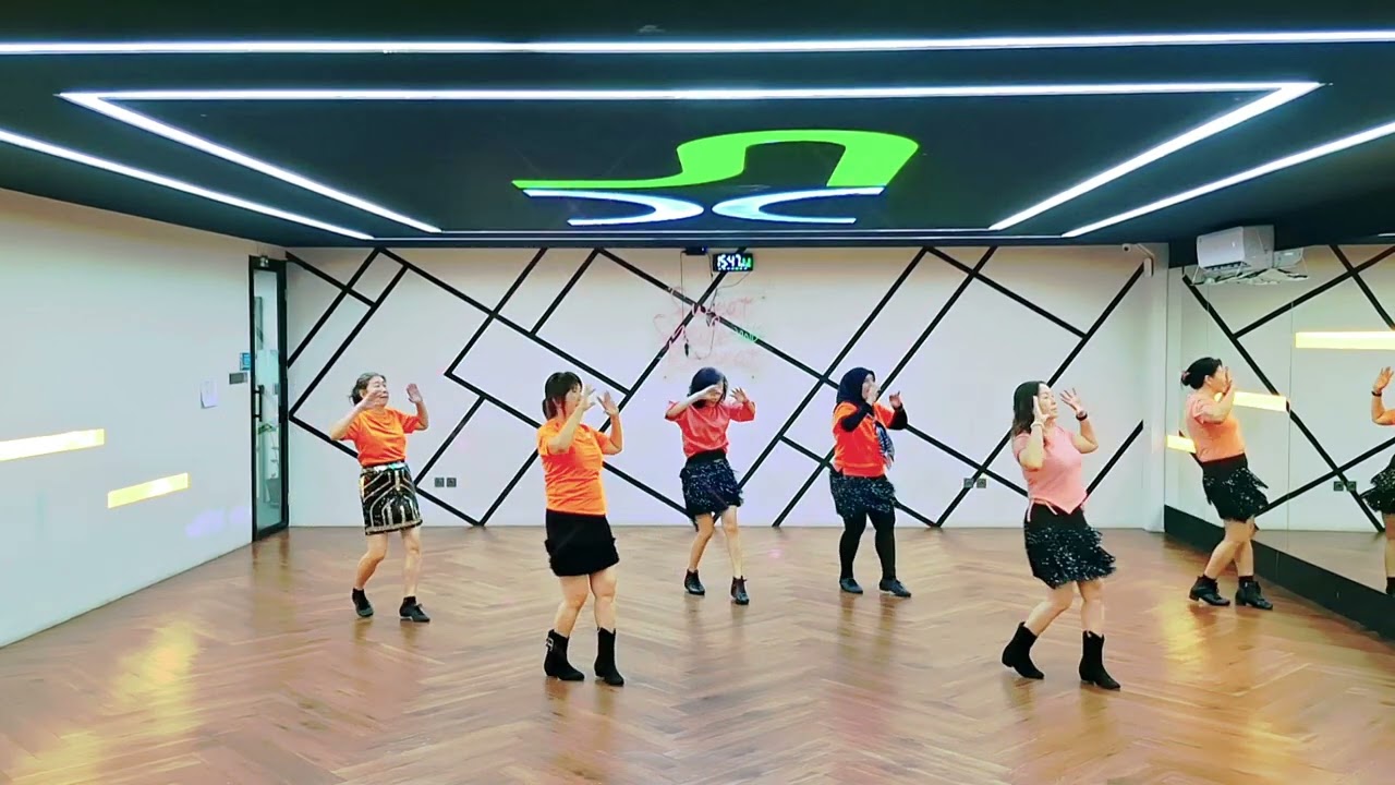 Boom-Ba-Boom (砰吧砰) Line Dance| Choreo: Janet (Zhen Zhen) Ge (CN) - January 2026| (Demo)