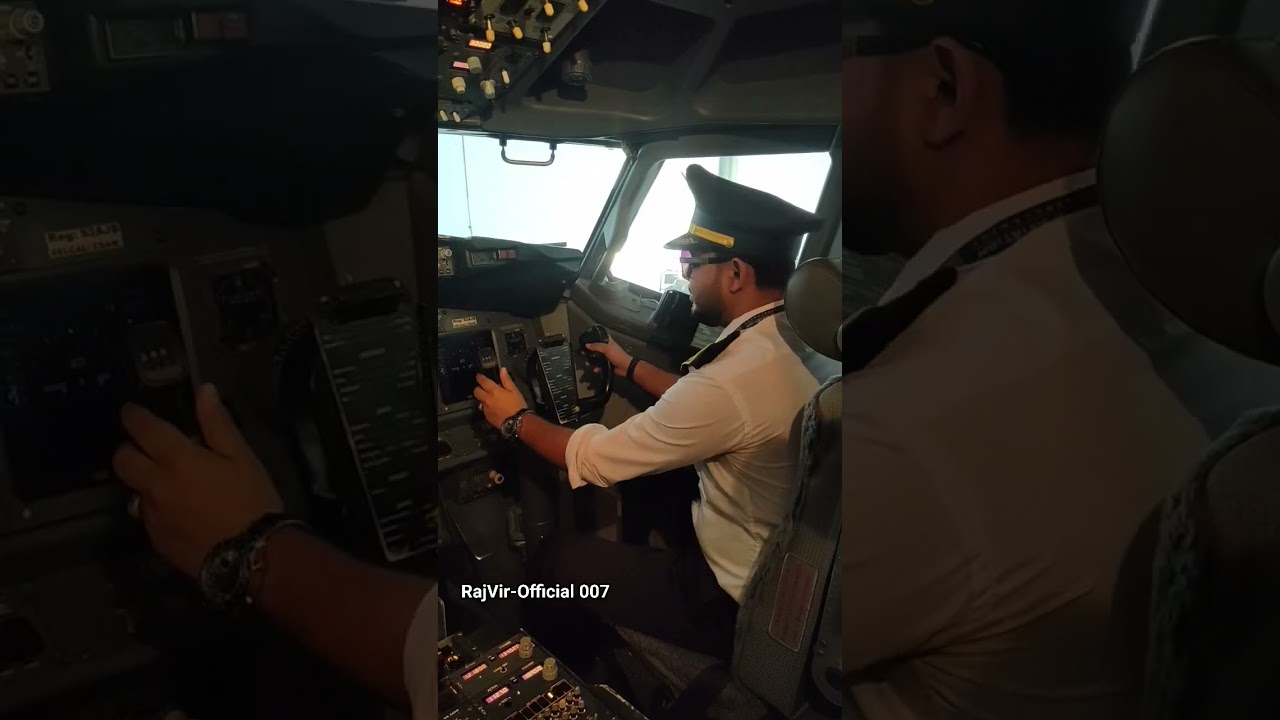 US-Bangla Airline Pilot Cockpit.. | RajVir_Official 007 |Airport | Airline | Aircraft