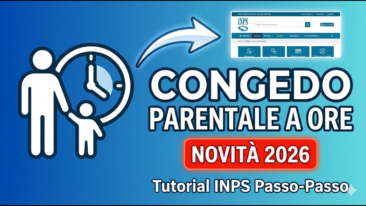 Come Richiedere il Congedo Parentale a ORE (Tutorial Completo 2026)