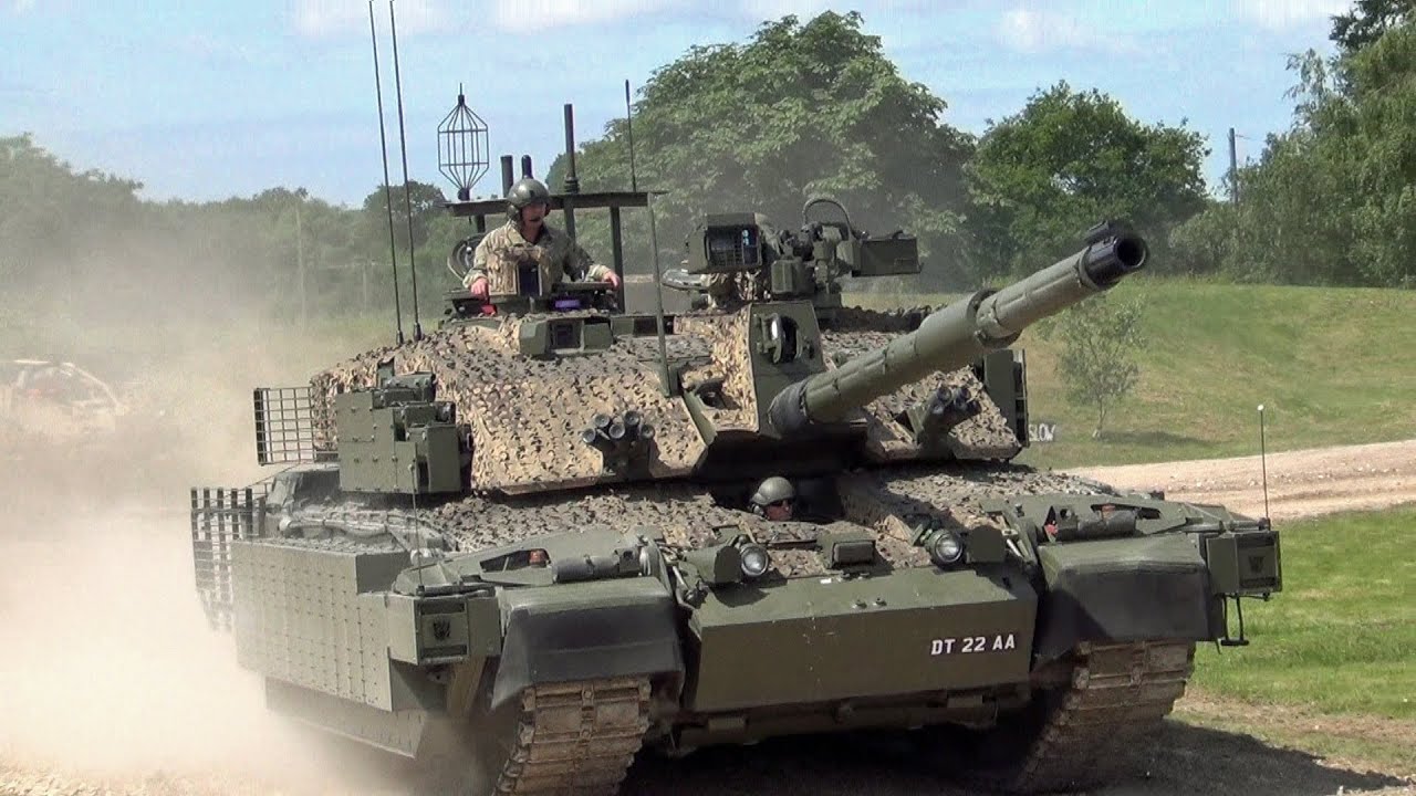 Great Sounding Challenger 2 Tank Called Megatron.