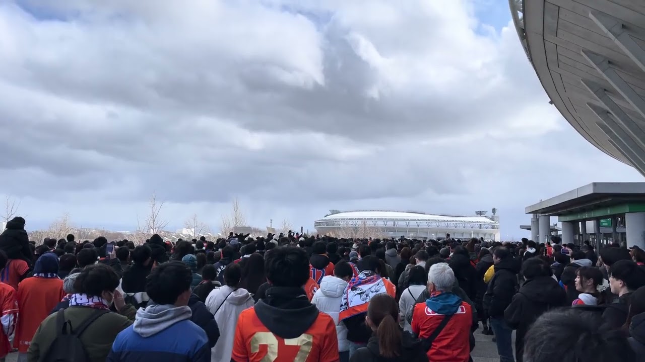 ホーム開幕戦 55マテウスモラエス選手チャント