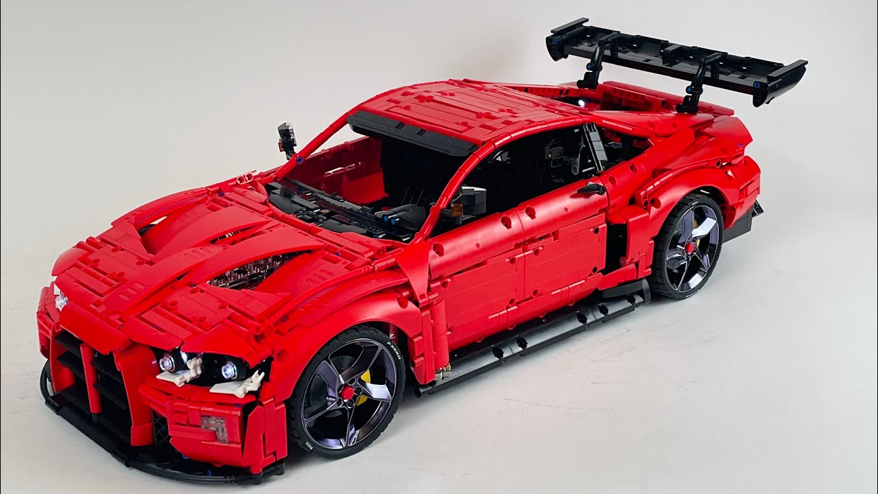 BMW M4 GT3 - Lego Technic MOC