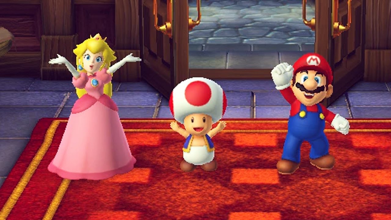 Mario Party 10 Coin Challenge #33 Mario Vs Peach Vs Toad Vs Luigi