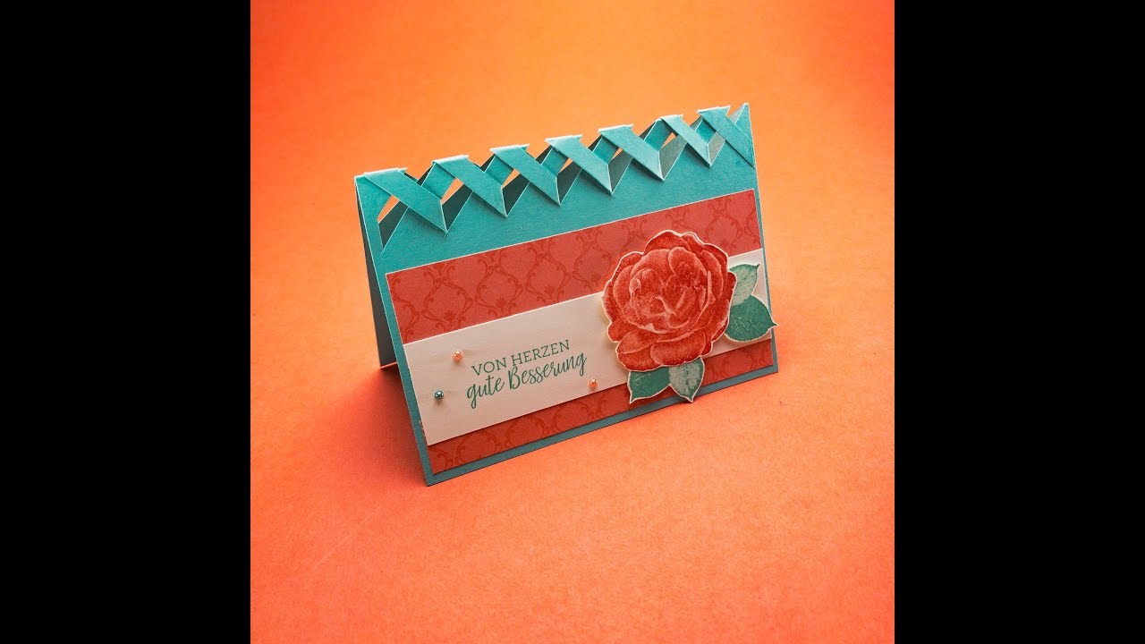 Braided Card/ Flechtkarte 