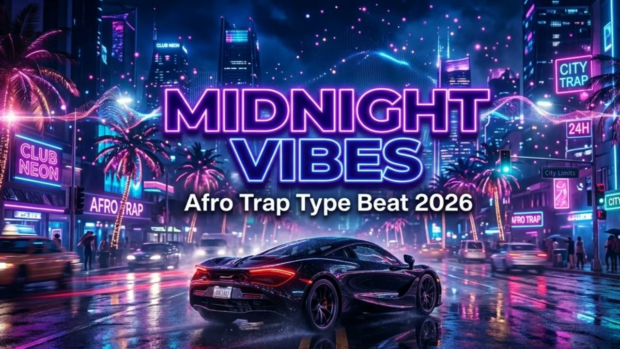 “Midnight Vibes – Afro Trap Type Beat | Burna Boy x Travis Scott Type Beat 2026”