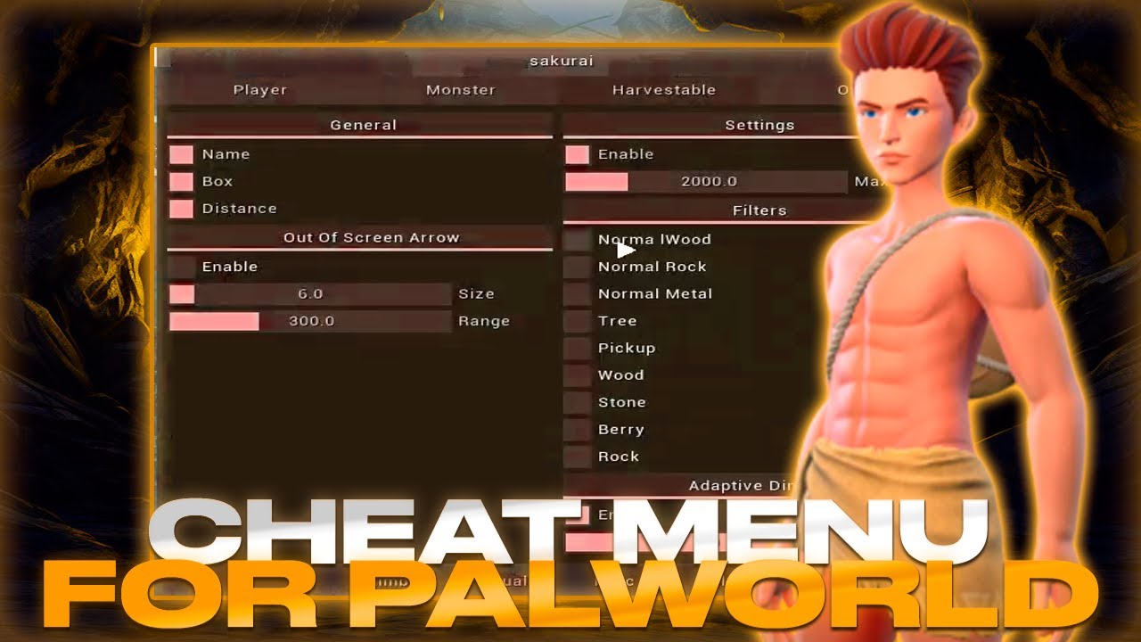 *[Divine] Cheat Menu - For PALWORLD | Updated Mod Menu For PW | Many Functions | FREE Download 100%*
