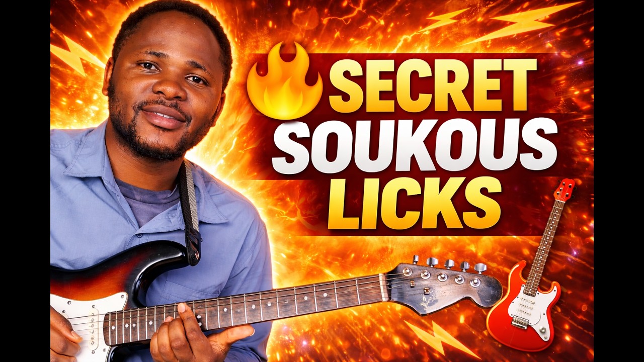🔥Soukous guitar secrets - play like a pro in 4 minutes