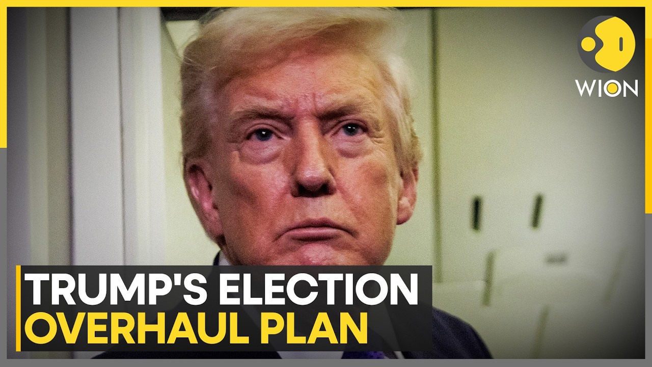 Donald Trump Wants Republicans to Take Over Elections | WION News