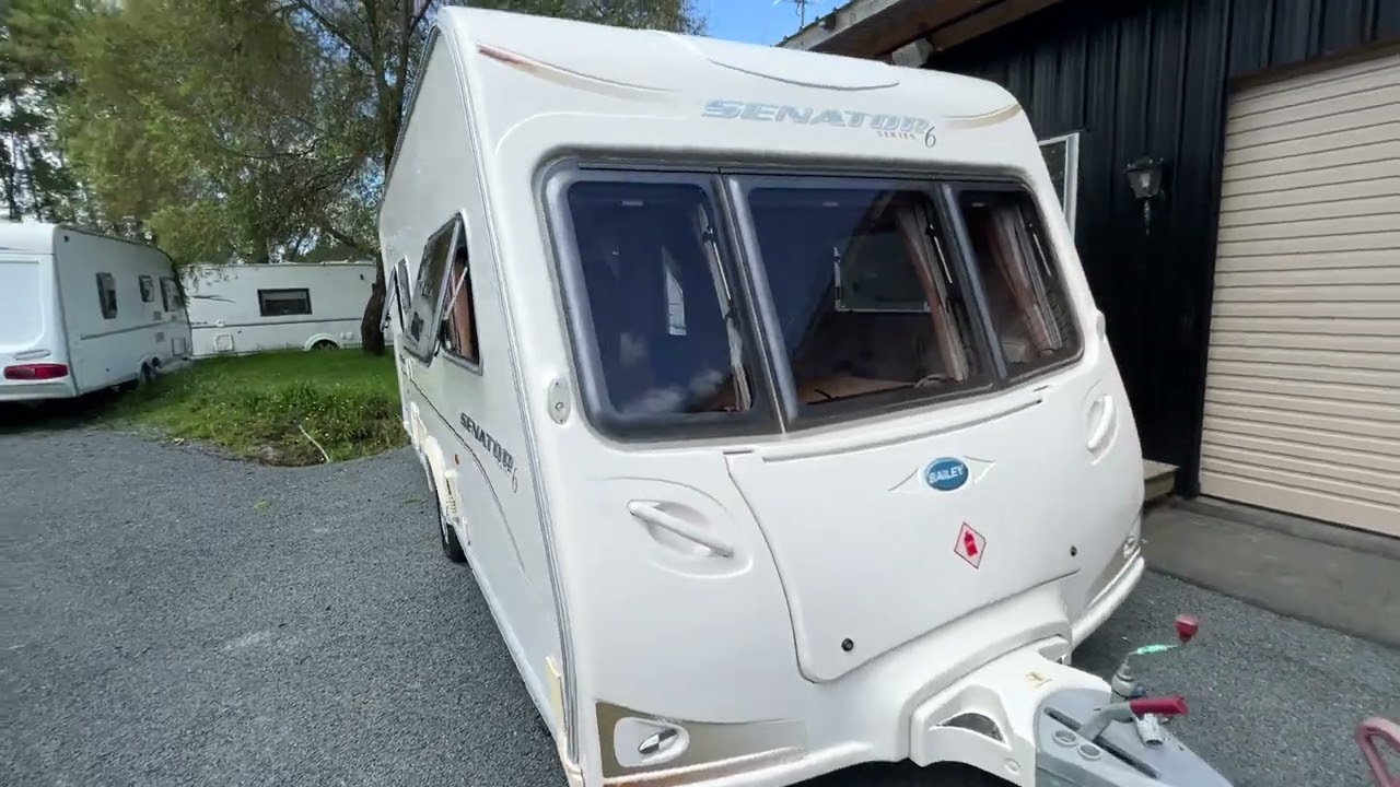 2010 Bailey Senator Vermont 2 berth caravan walk around video