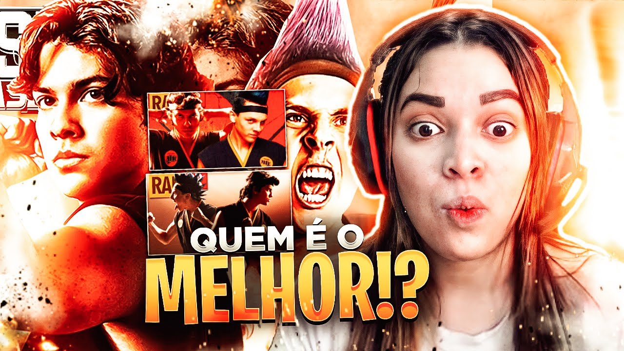 (3 em 1) Rap do Falcão e Miguel I, II e III (Cobra Kai) - Faço Assim  [ REACT ]
