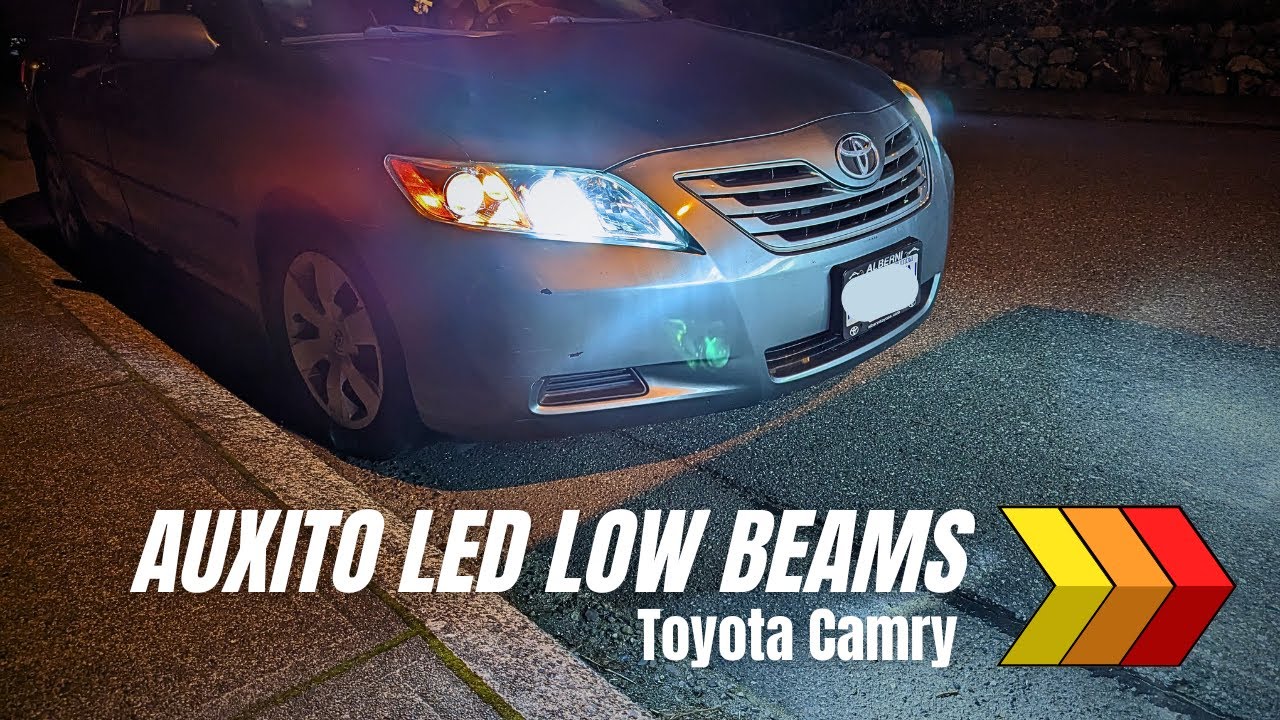 CRAZY Bright @AUXITOLED ближний свет фар | Toyota Camry