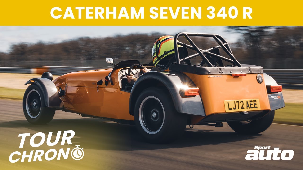 TOUR CHRONO : Caterham Seven 340R 🔥🏁