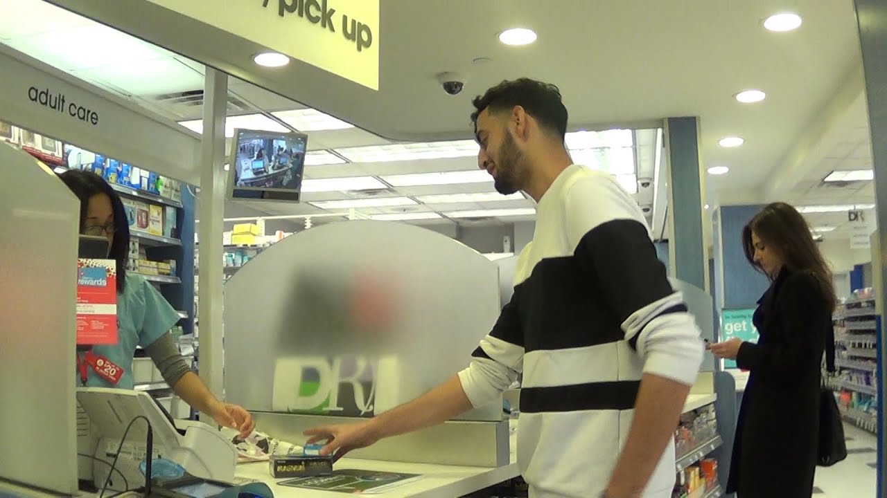 AWKWARDLY BUYING CONDOMS!!