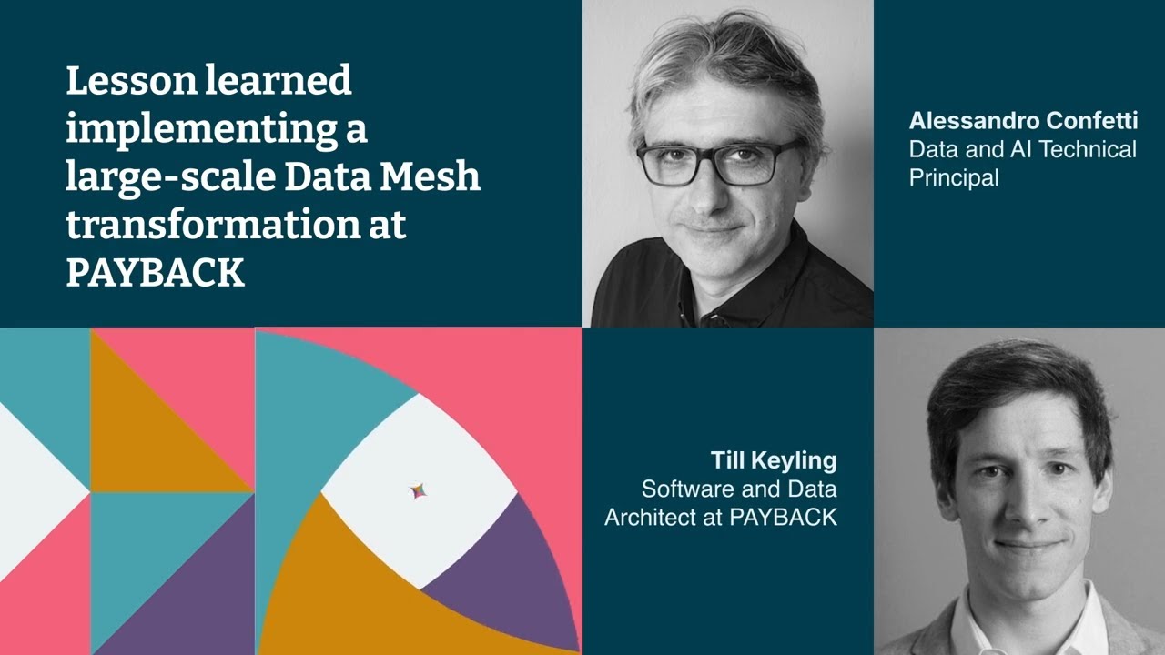 Lesson learned implementing a large-scale data mesh transformation at PAYBACK