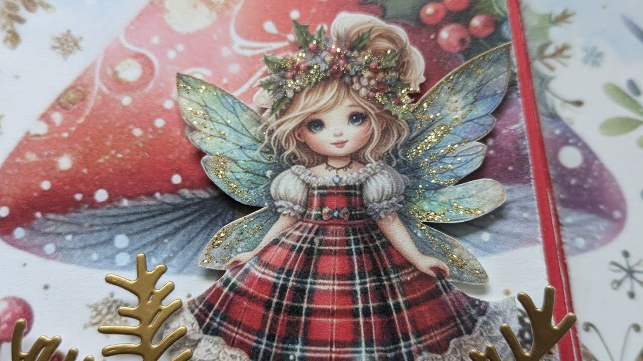 Art Journaling & Card Making Set 2 Fearies kerst