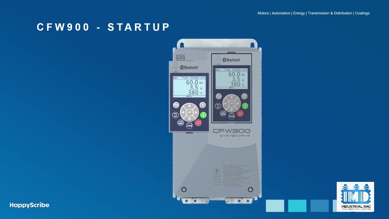 Programación de variador CFW900 WEG