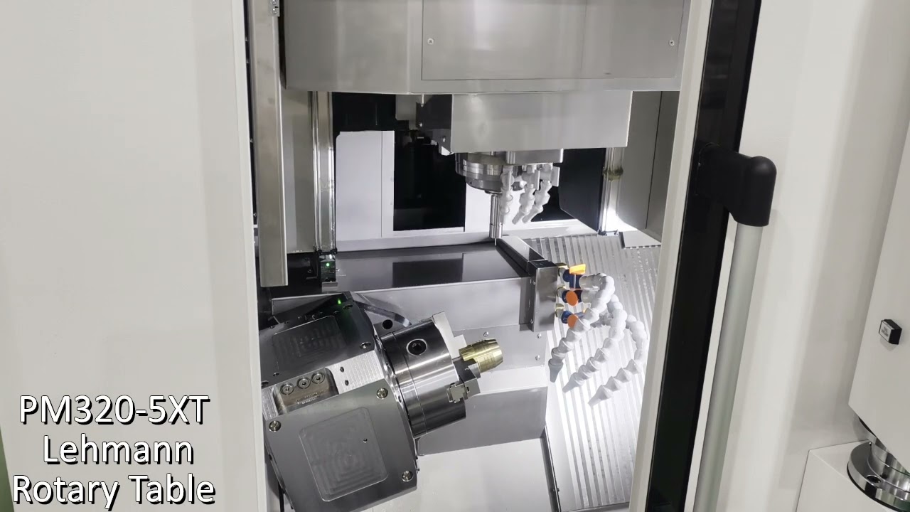 【PM320-5XT】5軸MCで旋削＆彫刻加工を実現 | HASEGAWA PM320-5XT: 5-Axis Machining Center for Turning & Engraving