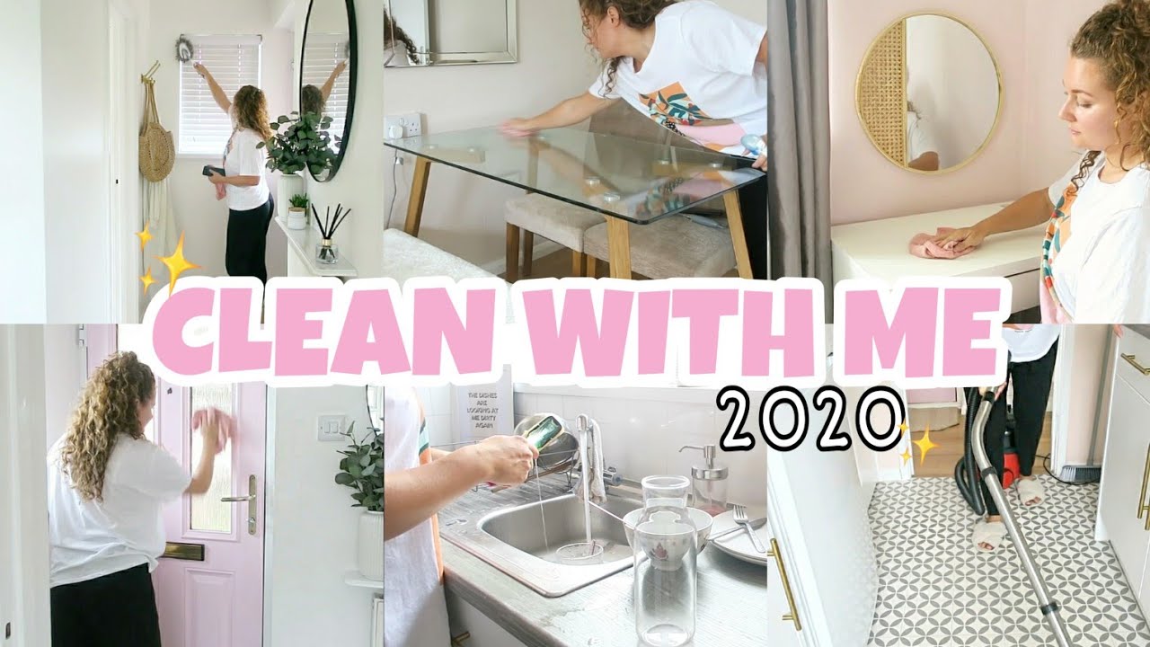 ENTIRE HOME CLEAN WITH ME 2020 | SPEED CLEAN | HOW TO DEEP CLEAN VINYL FLOORING UK
