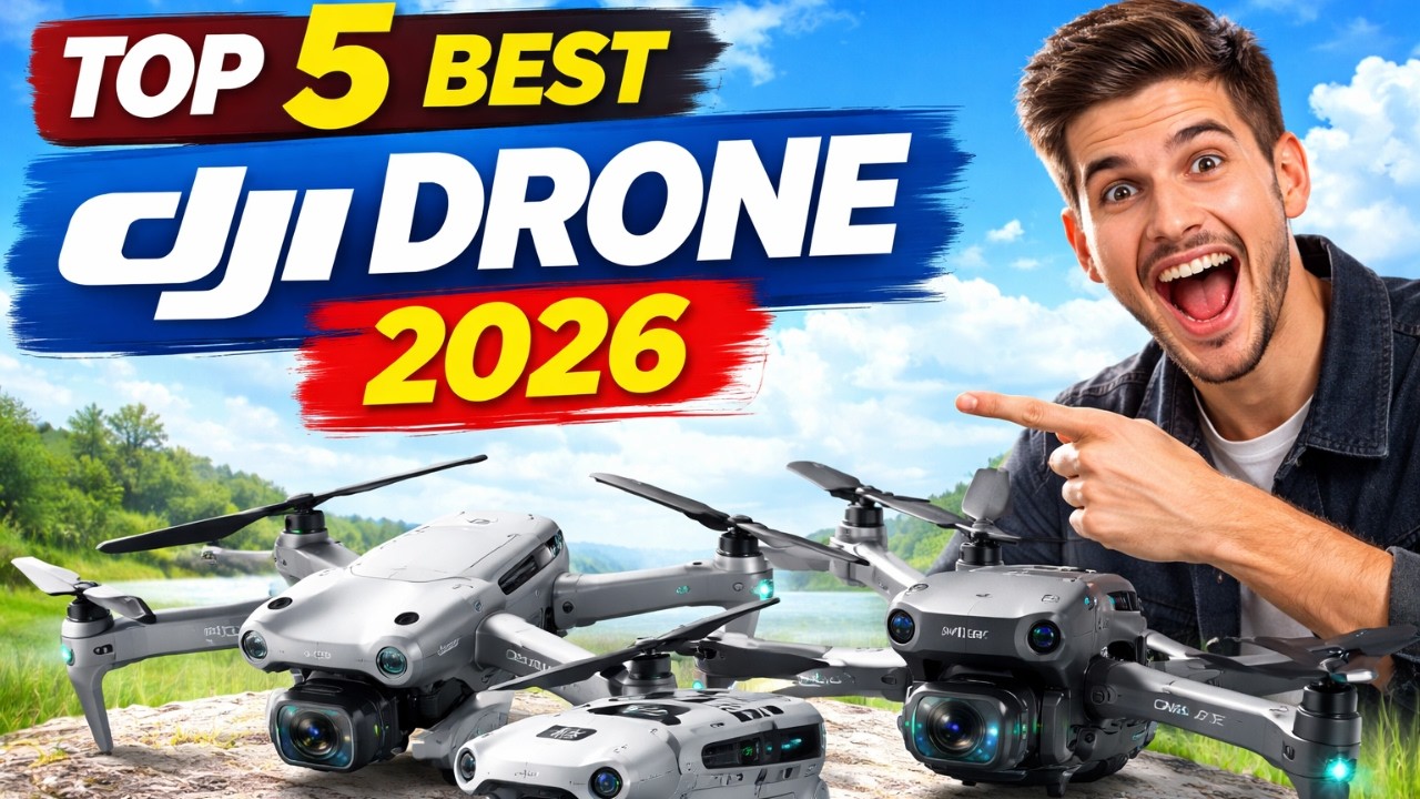 Лучшие дроны DJI 2026 года – что стоит рассмотреть перед покупкой!