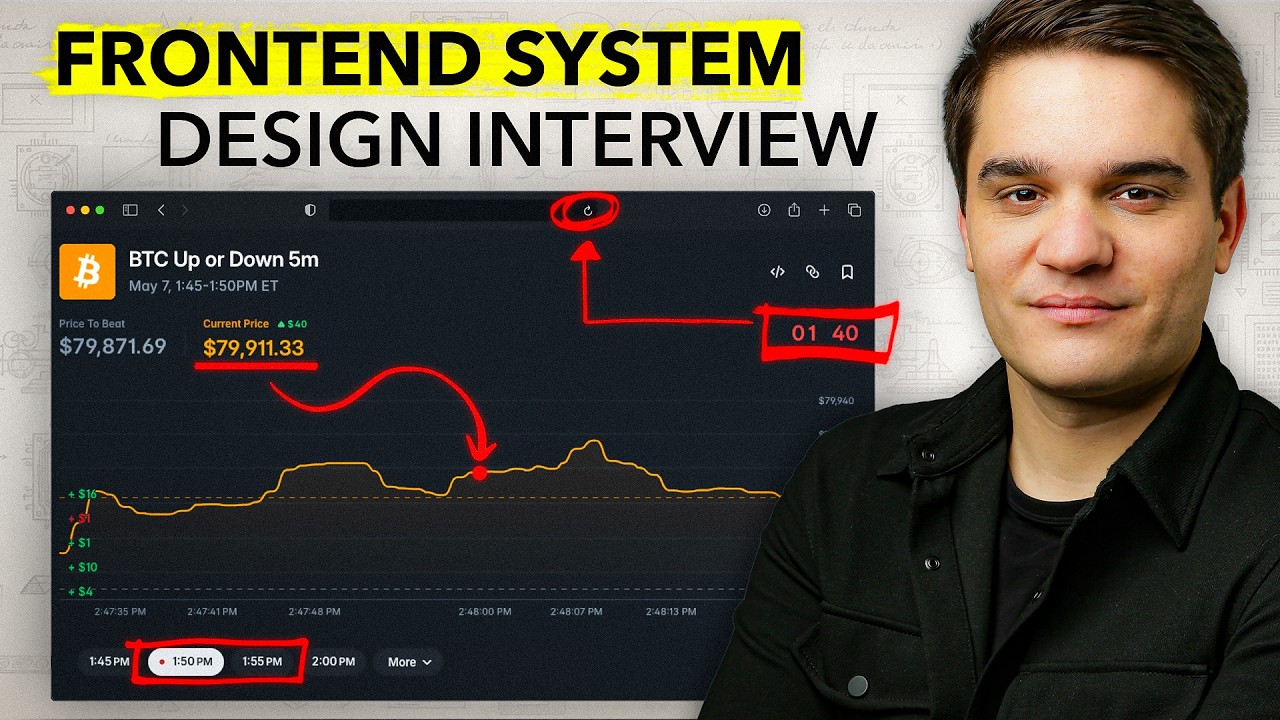 Real Senior Frontend System Design Interview 2026 (AI Coding Included)