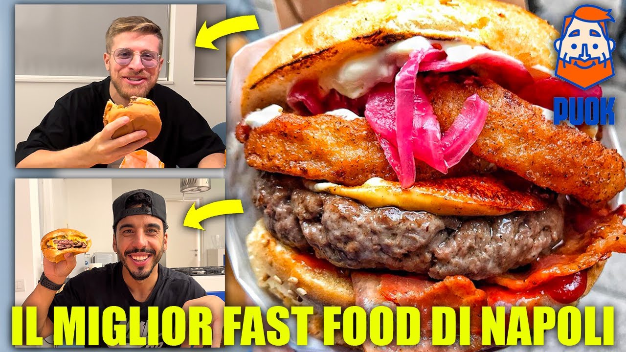 PROVIAMO IL MIGLIOR FAST FOOD IN ASSOLUTO DI NAPOLI - NON AVETE IDEA DI QUANTO ABBIAMO GODUTO!