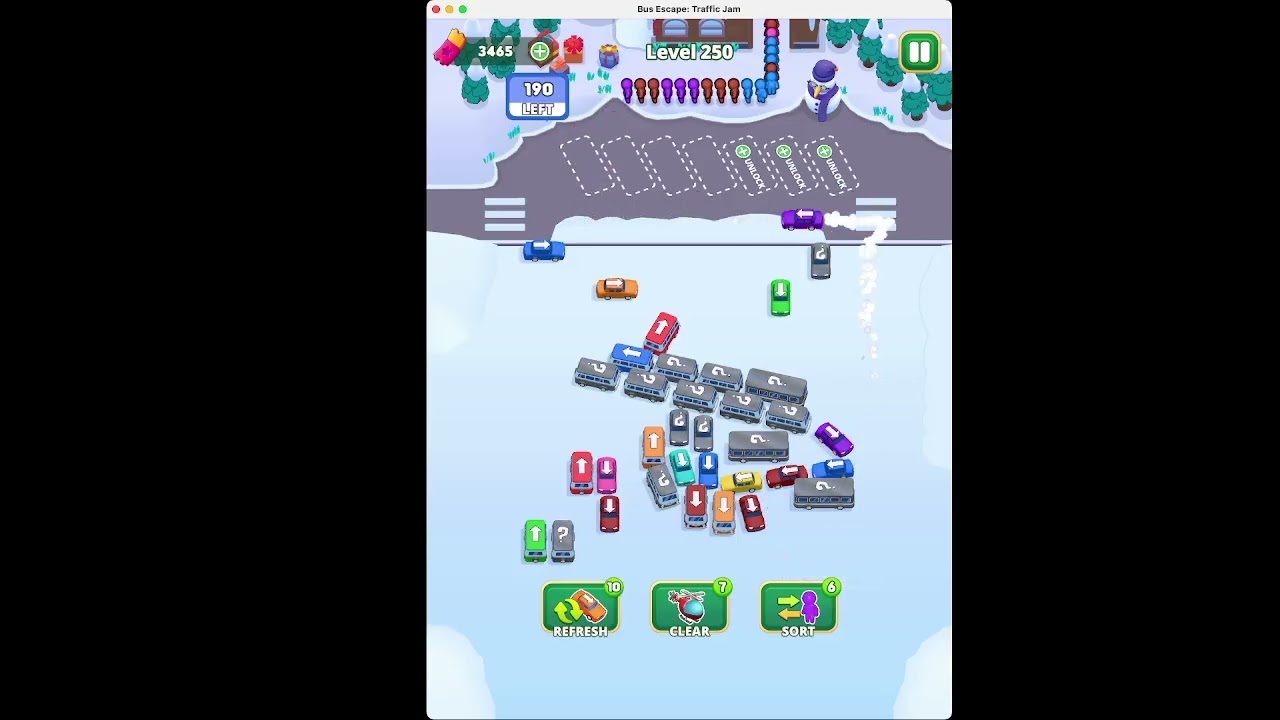 Bus Escape Level 250